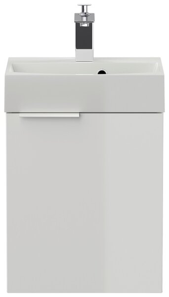 KOUPELNA PRO HOSTY, vysoce lesklá bílá, 40 cm MID.YOU - Koupelnové série, Online Only