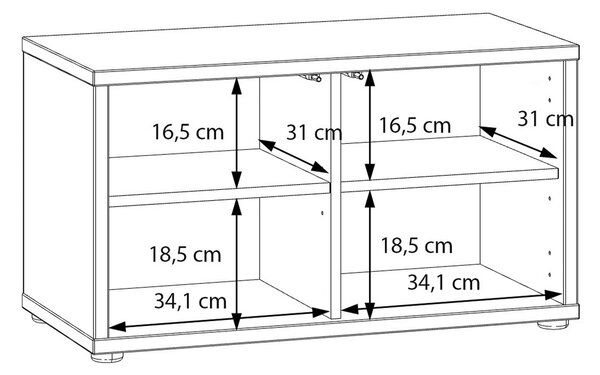 ŠATNÍ LAVICE, 74,5/41,5/34,9 cm Carryhome