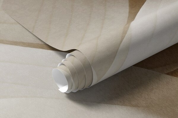 Fototapety Abstraktní, vrstvené peří v krémových, béžových a světle modrých odstínech, s texturovaným,, Fototapety peří, w09603 : uwalls.cz