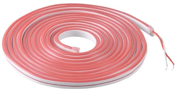 LED Pásek NEON 5m LED/40W/24V oranžová IP65