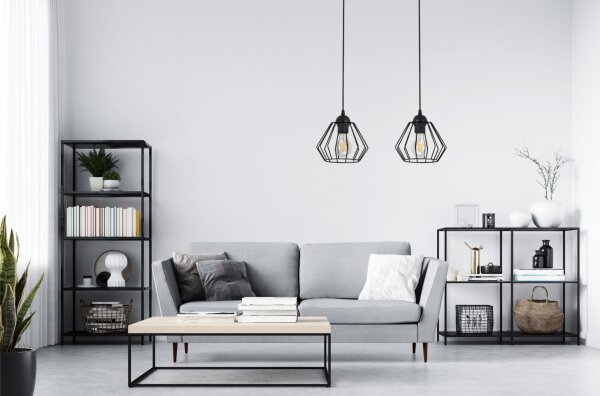 Lustr na lanku CEED 2xE27/60W/230V