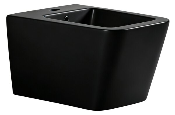Erga Mery, závěsný bidet 520x360x300 mm, černá matná, ERG-V03-MERY-BD-BK