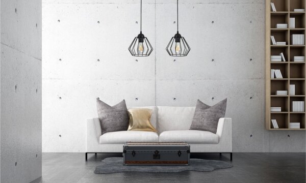 Lustr na lanku CEED 2xE27/60W/230V