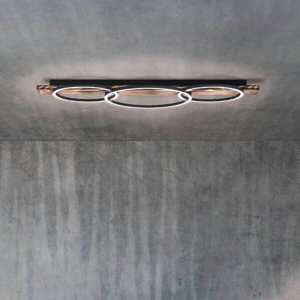 Eglo 99413 - LED Stropní svítidlo BOYAL 2xLED/12W/230V + LED/12W