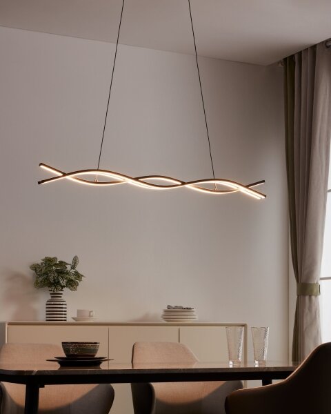 Eglo 99317 - LED Lustr na lanku LASANA LED/36W/230V