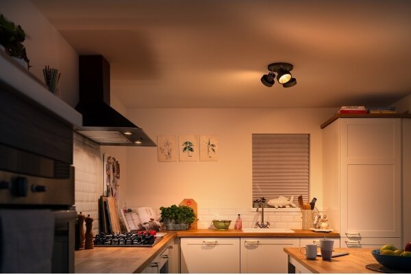 Philips 50603/30/P0 - LED Stmívatelné bodové svítidlo BUKKO 3xLED/4,3W/230V