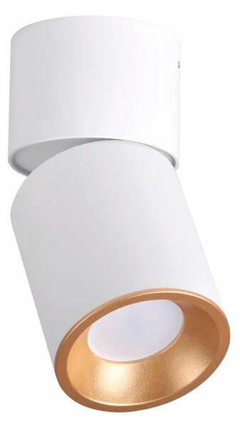 Bodové svítidlo NIXA 1xGU10/10W/230V bílá/zlatá