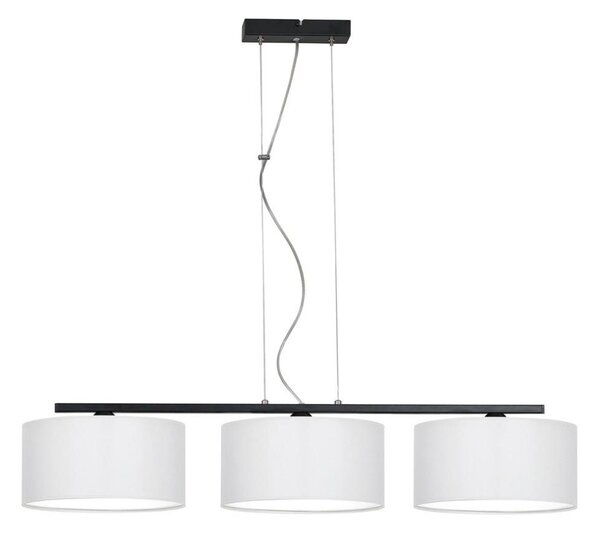 Lustr na lanku ASTRA 3xE27/60W/230V bílá