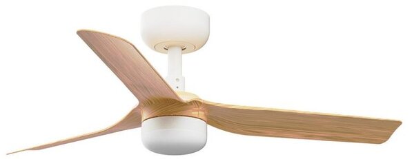 FARO Stropní ventilátor se stmívatelným světlem MINI PUNT S LED, 6 rychlostí, 10W Barva: Černá-dřevo