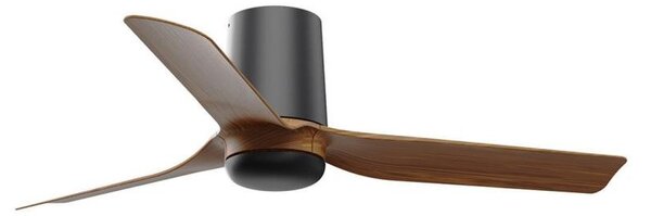FARO Stropní ventilátor MINI PUNT TUB S, 6 rychlostí Barva: Černá-dřevo