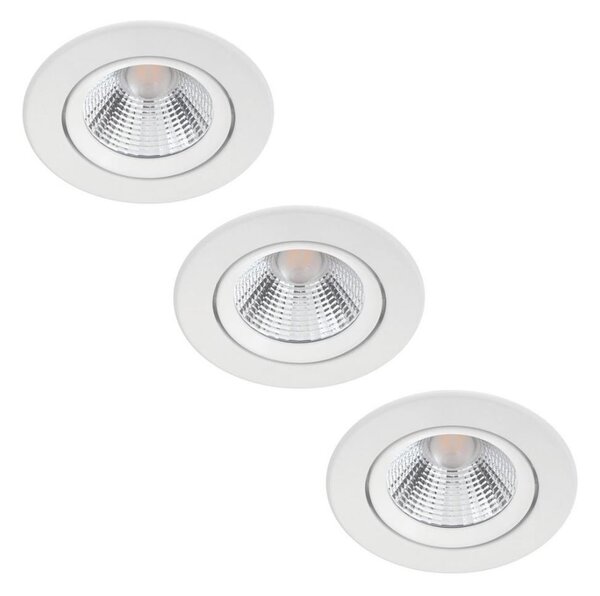 Philips - SADA 3x LED Stmívatelné podhledové svítidlo DIVE LED/5,5W/230V 2700K