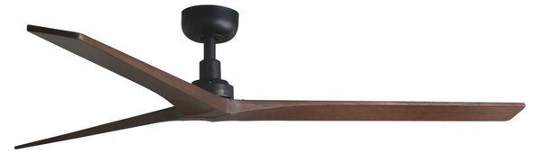 KLIM L stropní ventilátor, černá/ořech - FARO
