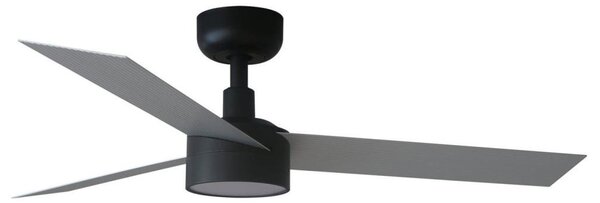 CRUISER S LED stropní ventilátor, černá s DC motorem - FARO