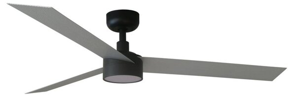 CRUISER L LED stropní ventilátor, černá s DC motorem - FARO