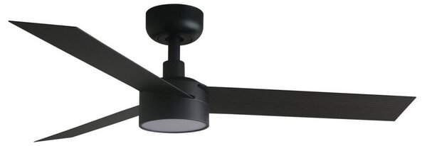 CRUISER S LED stropní ventilátor, černá s DC motorem - FARO