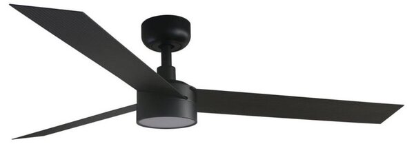 CRUISER L LED stropní ventilátor, černá s DC motorem - FARO