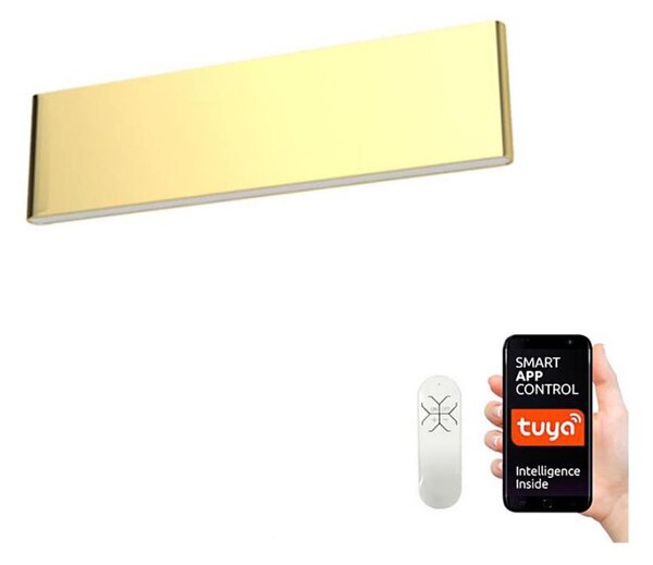 Immax Neo 07129L - LED Stmívatelné nástěnné svítidlo LISTON LED/8W/230V zlatá+DO