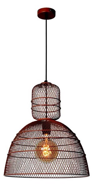 Lucide 78395/01/43 - Lustr na lanku GASSET 1xE27/60W/230V hnědá