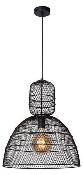 Lucide 78395/01/30 - Lustr na lanku GASSET 1xE27/60W/230V černá