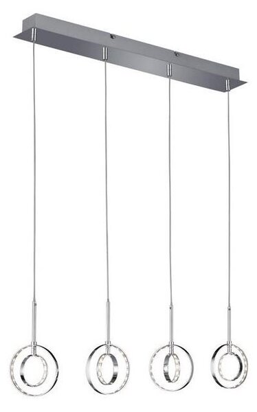 Reality - LED Lustr na lanku PRATER 4xLED/4W/230V