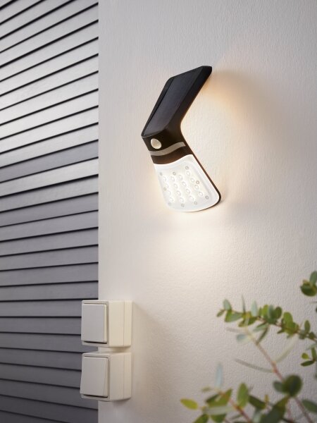 Eglo 98758 - LED Solární svítidlo se senzorem LAMOZZO LED/2W/3,7V 1200 mAh IP44