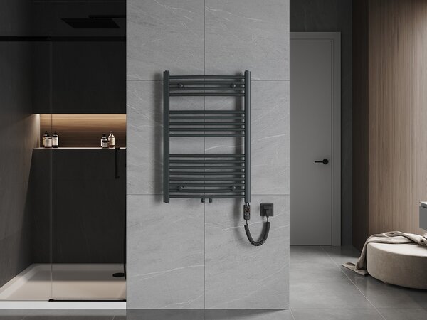 Mexen Ares, elektrické topné těleso 900 x 600 mm, 600 W, antracitová, W102-0900-600-2600-66