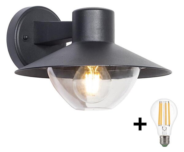 Brilagi - LED Venkovní nástěnné svítidlo VEERLE 1xE27/60W/230V IP44