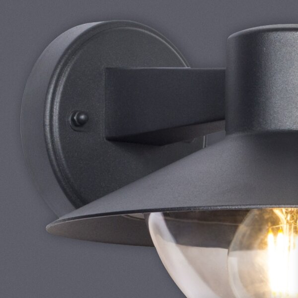 Brilagi - LED Venkovní nástěnné svítidlo VEERLE 1xE27/60W/230V IP44