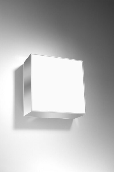 Sollux SL.0143 - Nástěnné svítidlo HORUS 1xE27/60W/230V šedá