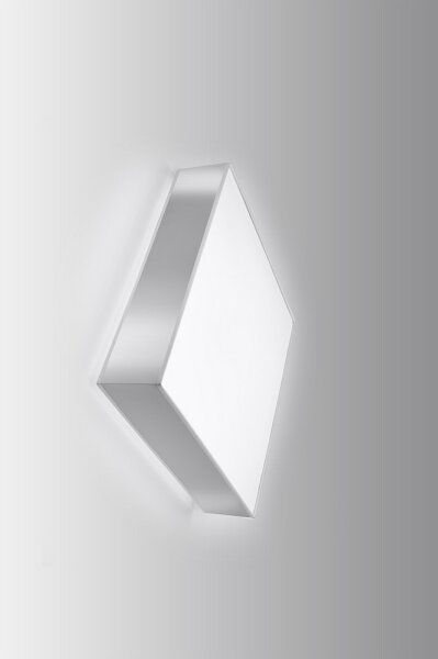 Sollux SL.0143 - Nástěnné svítidlo HORUS 1xE27/60W/230V šedá