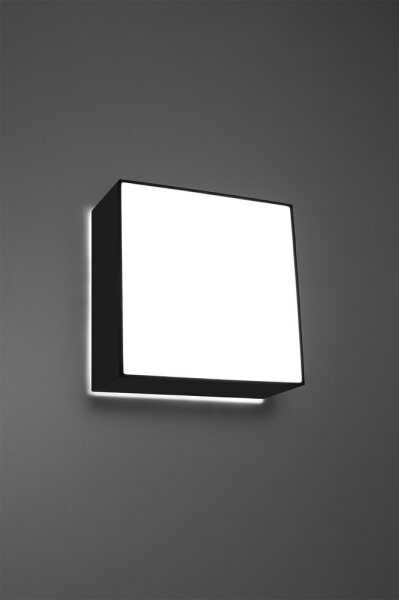 Sollux SL.0142 - Nástěnné svítidlo HORUS 1xE27/60W/230V černá
