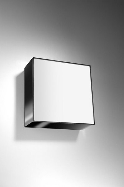Sollux SL.0142 - Nástěnné svítidlo HORUS 1xE27/60W/230V černá
