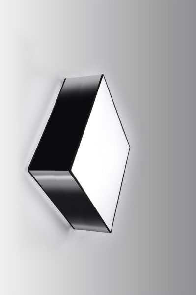 Sollux SL.0142 - Nástěnné svítidlo HORUS 1xE27/60W/230V černá