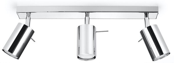 Sollux SL.0729 - Bodové svítidlo RING 3xGU10/10W/230V