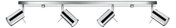 Sollux SL.0731 - Bodové svítidlo RING 4xGU10/10W/230V