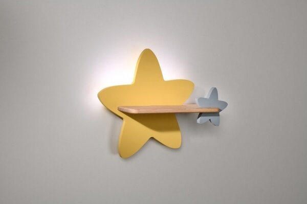 LED Dětské nástěnné svítidlo s poličkou STAR LED/5W/230V
