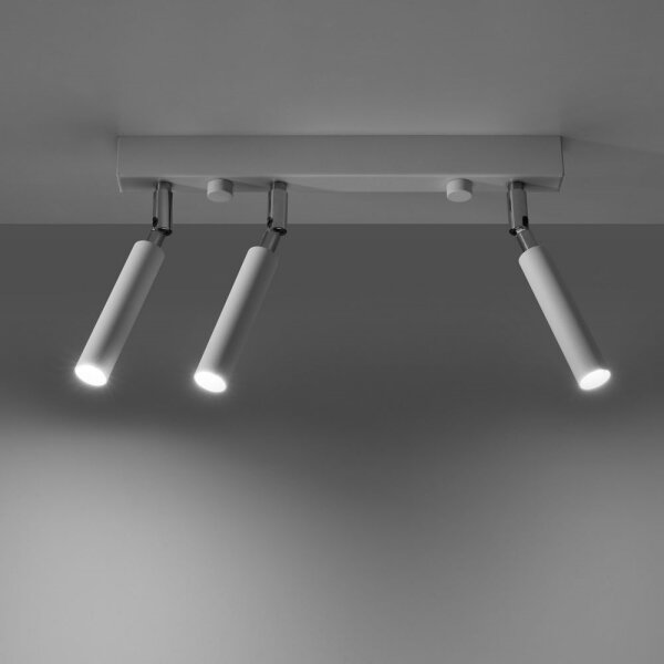 Sollux SL.0904 - Bodové svítidlo EYETECH 3xG9/12W/230V bílá
