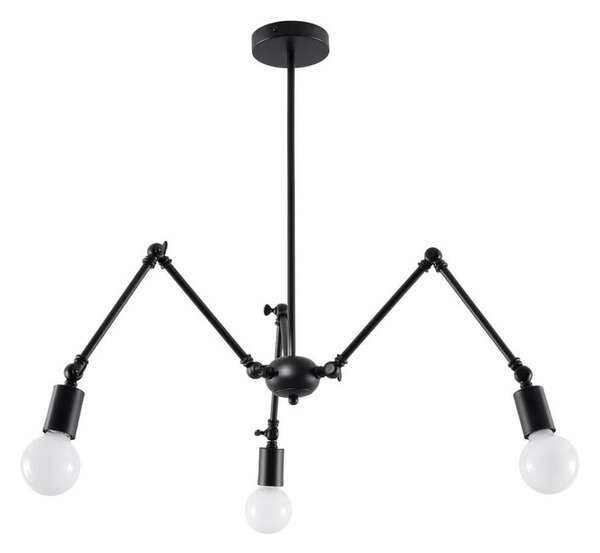 Sollux SL.0611 - Lustr na tyči STARK 3xE27/60W/230V