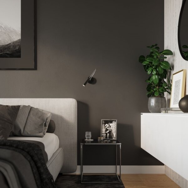 Sollux SL.0910 - Flexibilní lampička AXIL 1xG9/12W/230V černá