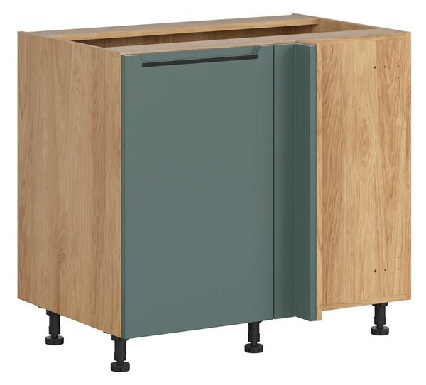 BRW Kuchyně Family Line Iris DNW-110/82/65-P/B, boho green matt