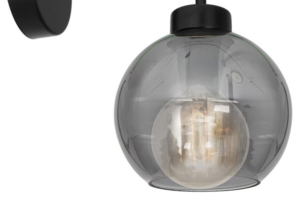 Nástěnné svítidlo SOFIA 1xE27/60W/230V černá