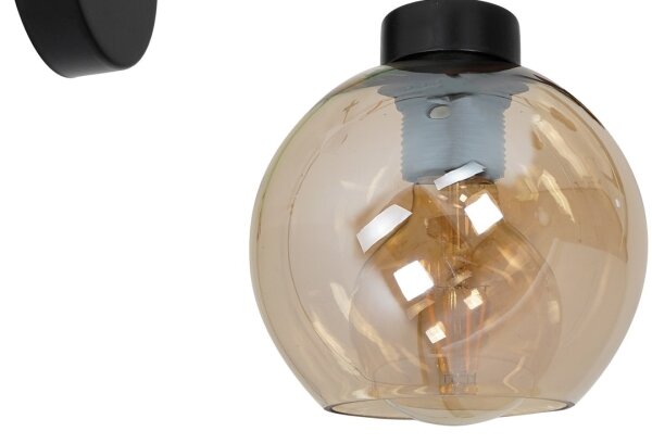 Nástěnné svítidlo SOFIA 1xE27/60W/230V hnědá