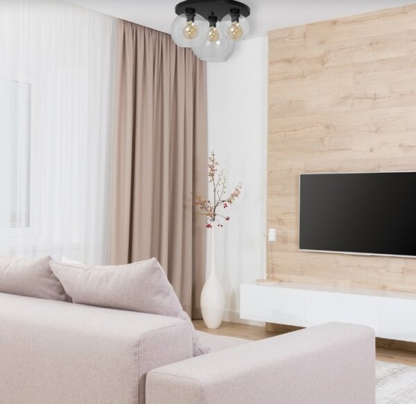 Stropní svítidlo SOFIA 3xE27/60W/230V čirá