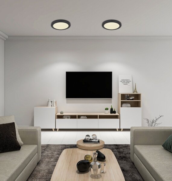 Globo 12379-24B - LED Stropní svítidlo LASSE LED/24W/230V