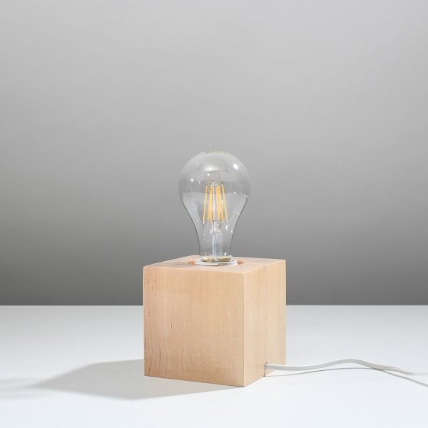 Sollux SL.0677 - Stolní lampa ABEL 1xE27/60W/230V