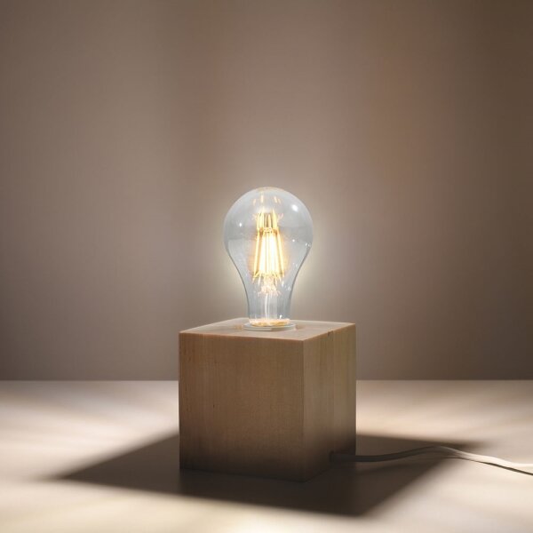 Sollux SL.0677 - Stolní lampa ABEL 1xE27/60W/230V
