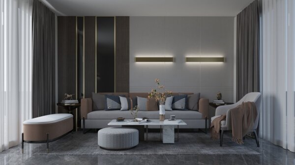 Immax NEO 07137-G - LED SMART Stmívatelné svítidlo LINEA LED/40W/230V + DO 76 cm
