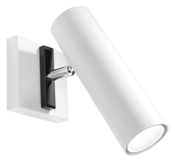 Sollux SL.0494 - Nástěnné bodové svítidlo DIREZIONE 1xGU10/40W/230V bílá