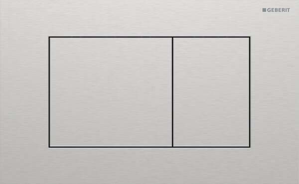 Geberit Sigma40 splachovací tlačítko pro WC ocel 115.629.FW.1