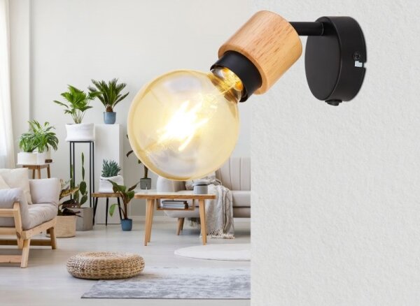 Globo 54031-1 - Nástěnné bodové svítidlo JORNA 1xE27/40W/230V